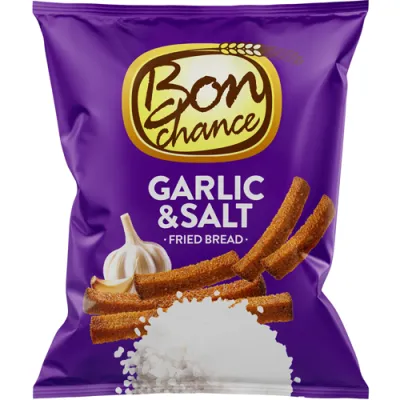 Bon Chance Fried Bread Garlic & Salt 150g