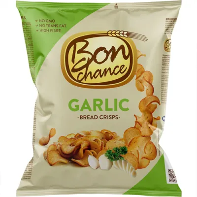 Bon Chance Bread Crisps Garlic 240g Bon Chance Bread Crisps Garlic 240g