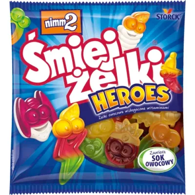 Nimm2 Śmiejżelki Heroes 90g Nimm2 Śmiejżelki Heroes 90g