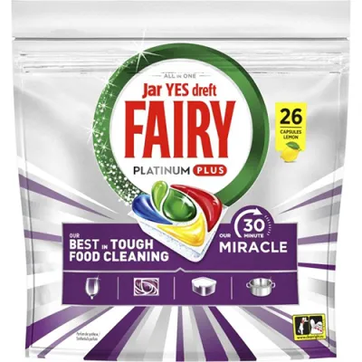 Fairy Platinum Plus Lemon 26szt 428g