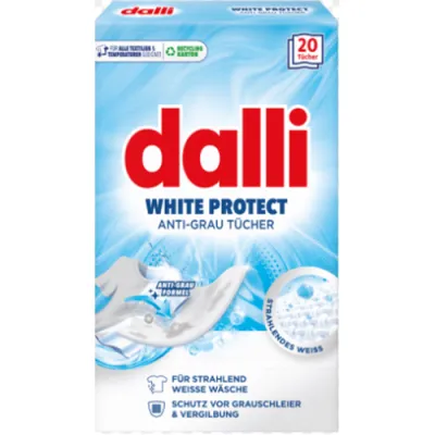 Dalli White Protect Anti-Grau Chusteczki 20szt