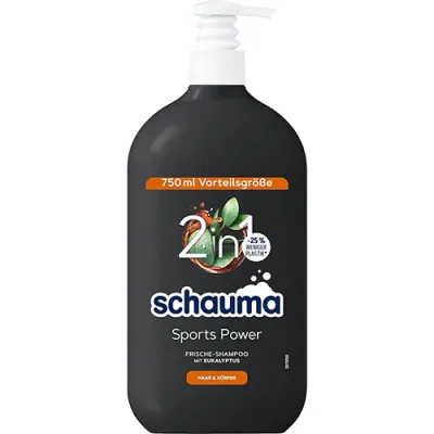 Schauma 2in1 Sports Power Szampon 750ml Schauma 2in1 Sports Power Szampon 750ml