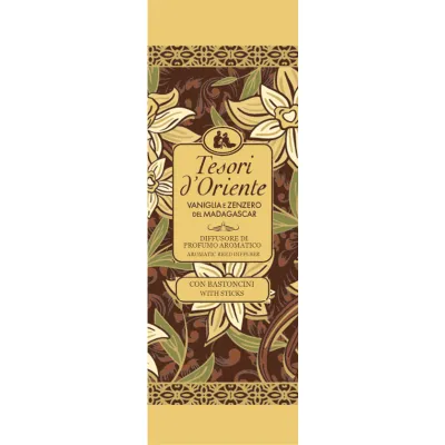 Tesori d'Oriente Vaniglia Zenzero Patyczki 200ml Tesori d'Oriente Vaniglia Zenzero Patyczki 200ml