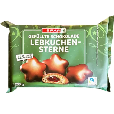 Spar Gefullte Lebkuchen Sterne Pierniki 200g Spar Gefullte Lebkuchen Sterne Pierniki 200g