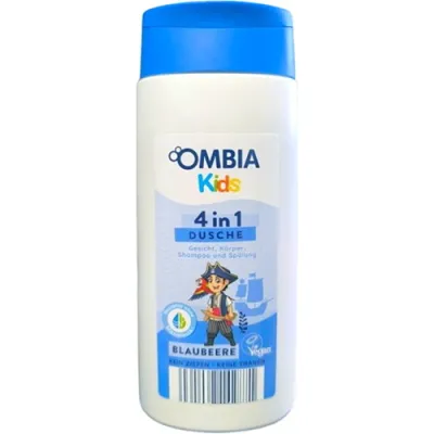 Ombia Kids 4in1 Dusche Blaubeere Gel 300ml Ombia Kids 4in1 Dusche Blaubeere Gel 300ml