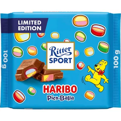 Ritter Sport Pico-Balla Vollmilch Czekolada 100g Ritter Sport Pico-Balla Vollmilch Czekolada 100g