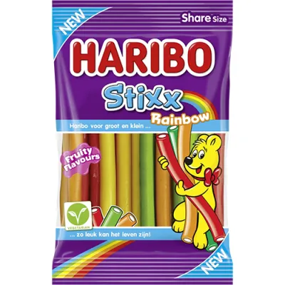 Haribo Stixx Rainbow 160g