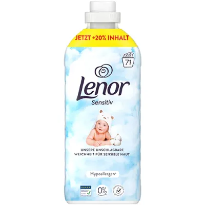 Lenor Sensitiv Płuk 71p 1,4L