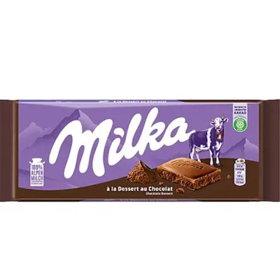 Milka a la Dessert au Chocolat Czekolada 100g Milka a la Dessert au Chocolat Czekolada 100g