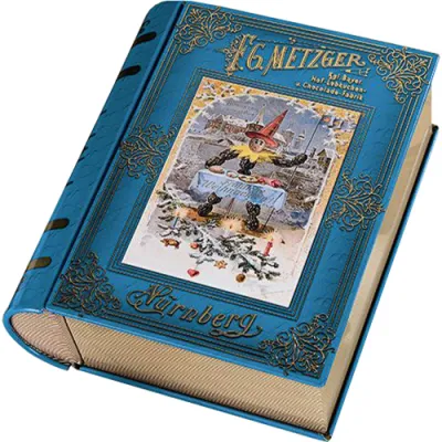F.G.Metzger Nurnberg Pierniki Książka 225g