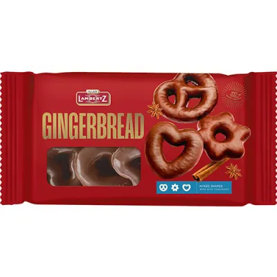 Lambertz Gingerbread Mixed Milk Chocolate 800g Lambertz Gingerbread Mixed Milk Chocolate 800g