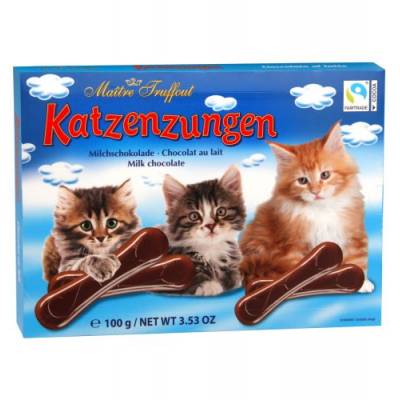 Maitre Katzenzungen Milk 100g