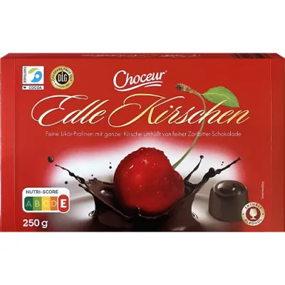 Choceur Edle Kirschen 250g