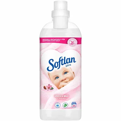 Softlan Ultra Weich & Mild Sensitiv Płuk 45p 1L *