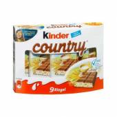 Kinder Country 9szt 235g