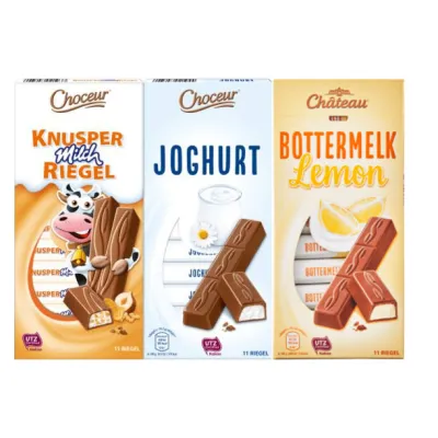 Choceur Knusper Riegel / Joghurt / Lemon 200g