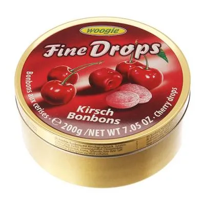 Woogie Fine Drops Kirsch 200g