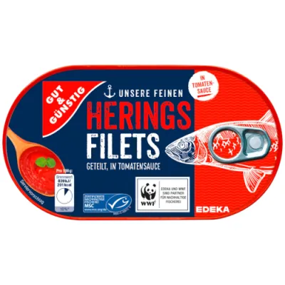 G&G Herings Filets Tomatensauce 200g