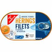 G&G Herings Filets Senfcreme mit Dillspitzen 200g
