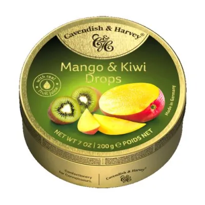 C&H Mango Kiwi Drops 200g