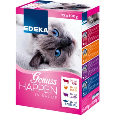 Edeka Genuss Happen Mix in Sauce 12x100g