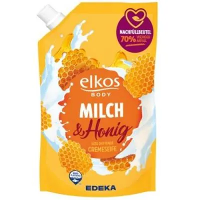 Elkos Milch Honig Mydło Zapas 750ml